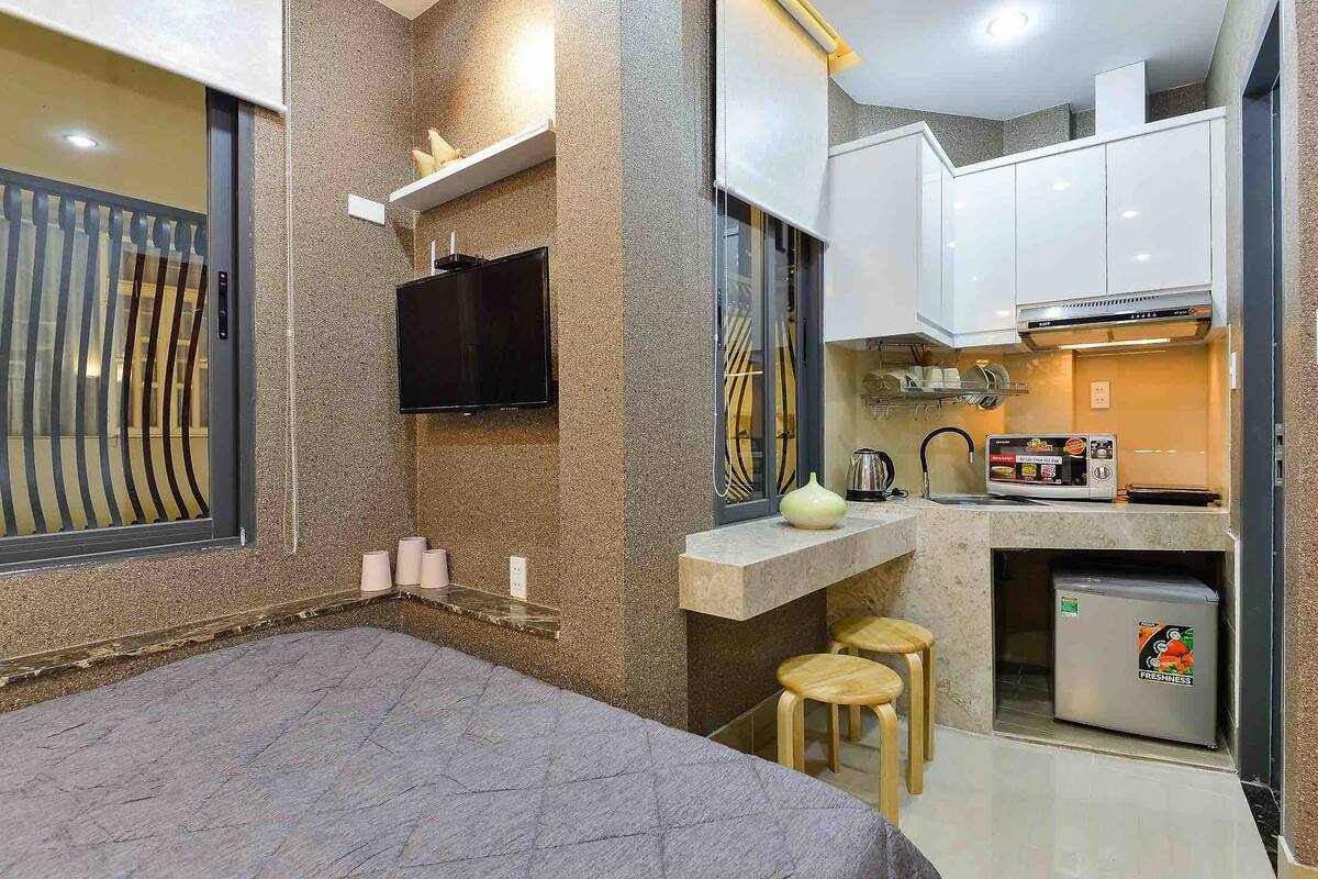 Thư giãn tại Căn hộ Skyview Studio - Trung tâm Quận 1 Thư giãn tại Căn hộ Skyview Studio - Trung tâm Quận 1