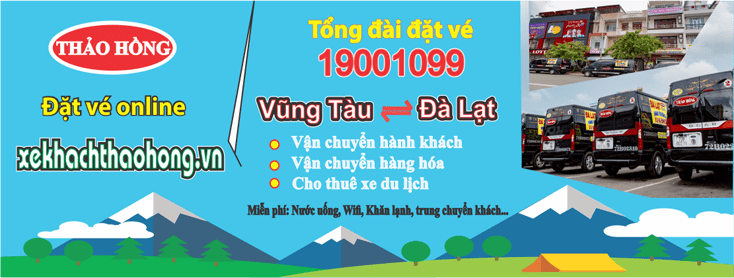 Đi đà lạt bằng xe thảo hồng