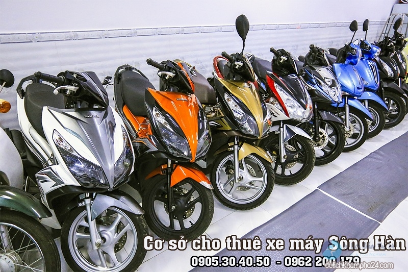 Cho thuê xe máy Đà Nẵng giá rẻ